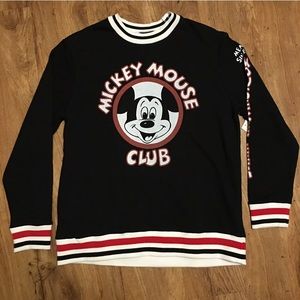 Disney Mickey Mouse Club Sweater New With Tag L